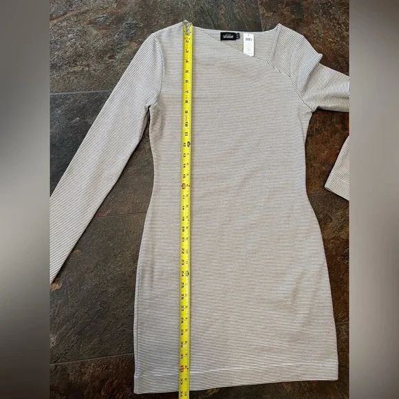 New Kate Spade Saturday contemporary striped mini bodycon dress. Size small. - Picture 8 of 13